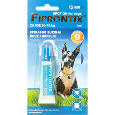 Fiprontix® spot on za pse 20-40kg tubica 1x4ml
