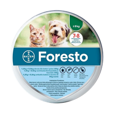 FORESTO® Antiparazitska ogrlica za mačke i male pse do 8 kg TM