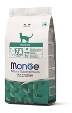 Monge Cat Adult Hairball sa piletinom 1.5 kg