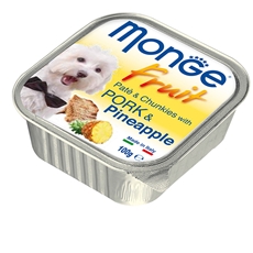 Monge Fruit Dog Pate pašteta Svinjetina&Ananas 100g