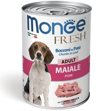 Monge Fresh konzerva za pse sa komadićima svinjetine 400g