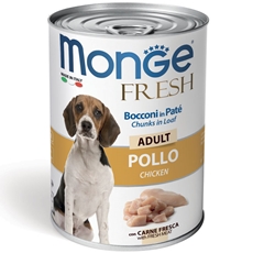Monge Fresh konzerva za pse sa komadićima piletine 400g