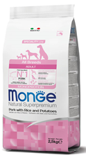 Monge All Breeds Adult Monoprotein Svinjetina&Pirinač&Krompir 2.5kg