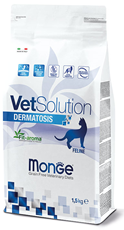 Monge VetSolution Grain Free Dermatosis Cat Veterinary Diet 1.5kg