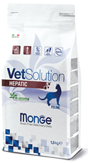 Monge VetSolution Grain Free Hepatic Cat Veterinary Diet 1.5kg