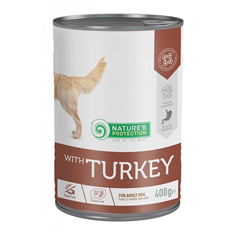 NATURE’S PROTECTION Can Adult Sensitive Turkey 400g