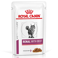 Royal Canin Renal Cat Beef sosić 85g