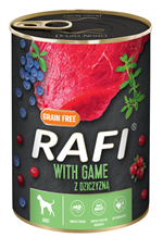 Rafi Adult Grain Free konzerva za pse sa divljači 400g