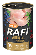 Rafi Adult Grain Free konzerva za pse sa prepelicom 400g