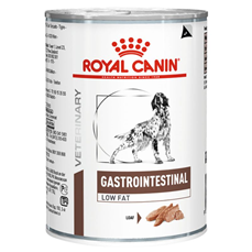 Royal Canin Gastrointestinal Dog Low Fat konzerva 410g