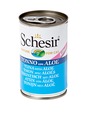 SCHESIR Kitten konzerva za mačiće Tunjevina&Aloja u želeu 140g