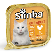Simba Paté with Chicken pašteta za mačke 100g