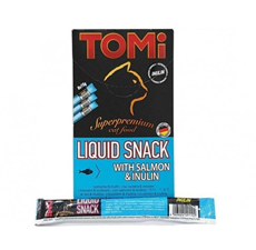 TOMI Liquid snacks tečna poslastica za mačke sa lososom i inulinom 15g