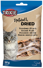TRIXIE Dried Fish žvakalice za mačke sušene ribice 50g 2805