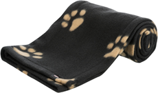 Trixie Beany ćebe od flisa za pse i mačke 100x70cm crno