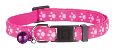 Trixie Ogrlica za mačke od najlona pink