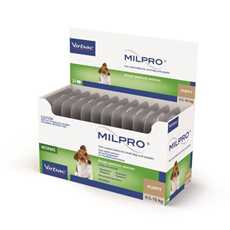 Virbac MILPRO 2.5 mg/25mg za pse od 0.5-10kg TM