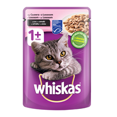 Whiskas sosić za mačke sa lososom u sosu 100g