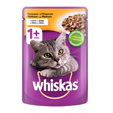Whiskas sosić za mačke sa piletinom u želeu 100g