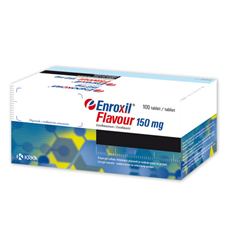 KRKA Enroxil®Flavour 150mg tableta za pse (enrofloksacin) 1 tableta