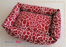 Qushin Nest Double Giraffa (XS/S) 55x40x7cm