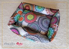 Qushin Nest Double White Gypsy (XS/S) 55x40x7cm