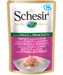 SCHESIR sosić za mačke Piletina&Šunka u želeu 50g