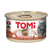 TOMi mousse ćuretina konzerva za mačke 85g, lagana i lako svarljiva vlažna hrana