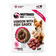 NUTRIGO Venison with Fish Sauce sočna funkcionalna poslastica za pse S-M 150g