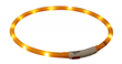 TRIXIE SVETLEĆA USB ogrlica za psa 70cm/ø10mm XS-XL narandžasta