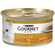 GOURMET GOLD Konzerva za mačke Piletina&džigerica komadići u sosu 85g