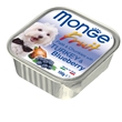 Monge Fruit Dog Pate pašteta Ćuretina&Borovnica 100g