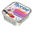 Monge Fruit Dog Pate pašteta Piletina&Malina 100g