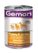 Gemon Dog Puppy&Junior komadići piletina&ćuretina u konzervi  415g