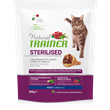 TRAINER Natural sa šunkom za odrasle sterilisane mačke 300g