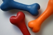 ROGZ Da Bone Igračka za pse u obliku gumene kosti L narandžasta 21cm
