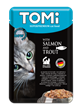 Tomi sosić za mačke losos&pastrmka 100g