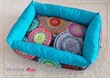 Qushin Nest Gypsy  Blue (M/L) 95x70x14cm