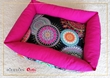 Qushin Nest Gypsy Pink (XS/S) 55x40x7cm