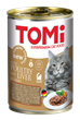 TOMI Adult konzerva za mačke sa živinom i jetrom u sosu 400g